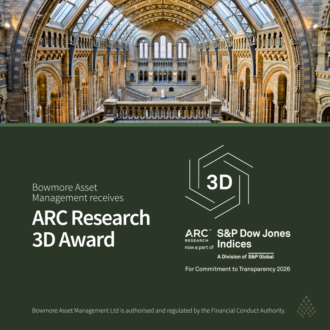 Bowmore Asset Management awarded 2026 ARC Research 3D Award