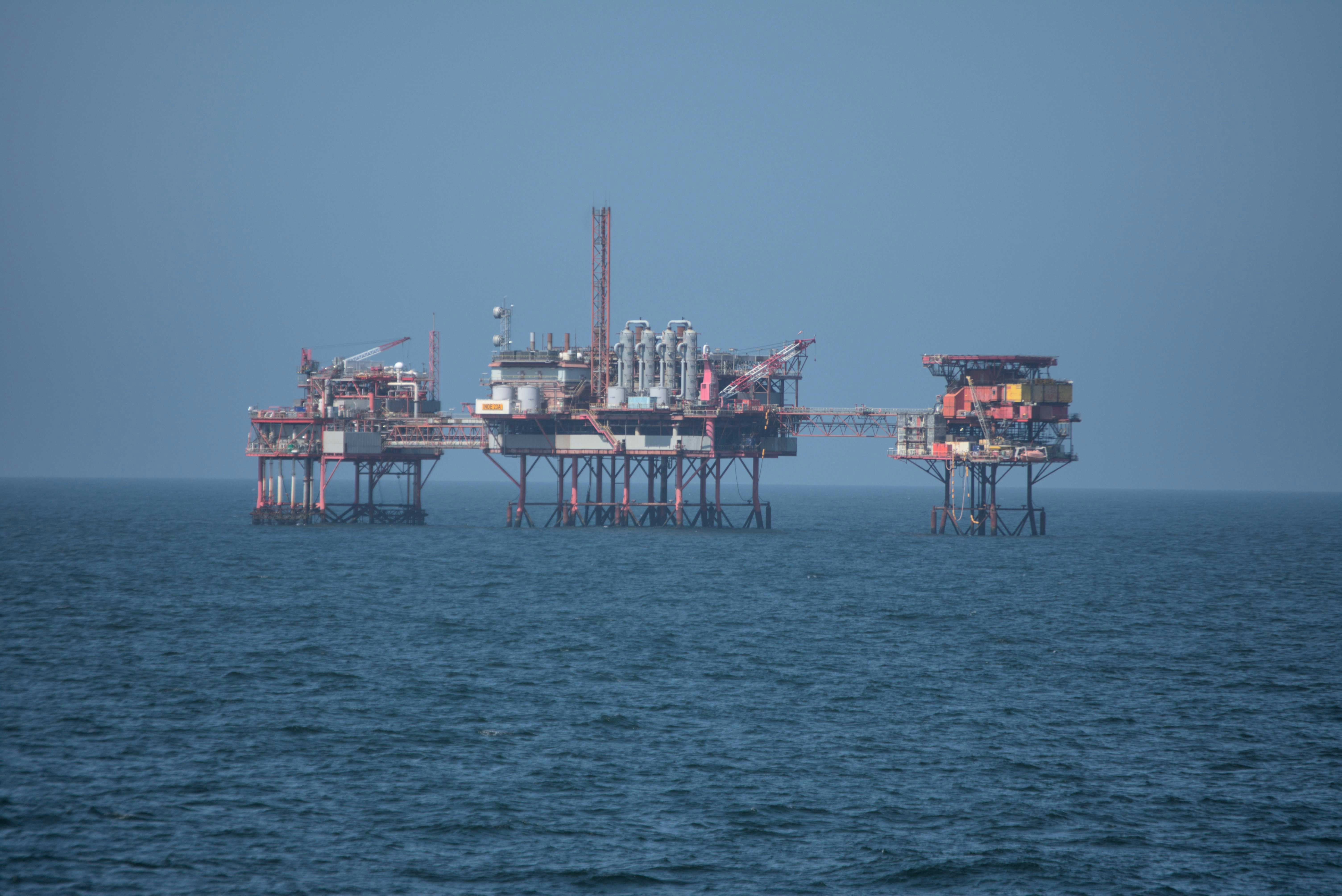 Drilling in the North Sea